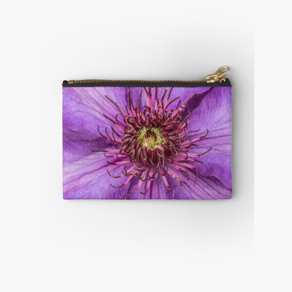 Item preview, Macro Clematis in Purple designed and sold by Pixie Copley LRPS.