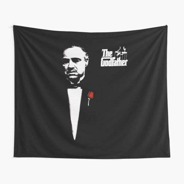 The Godfather Artwork, Posters, Prints, Tshirts, 1972 Movie For Men, Women, Kids Tapestry