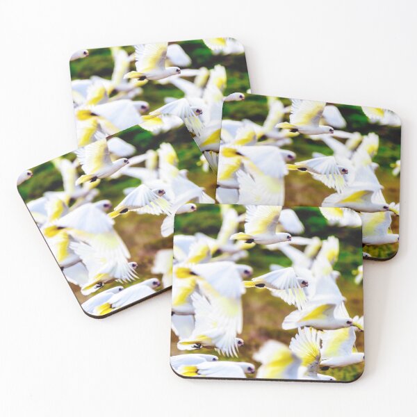 Item preview, Cockatoos in flight designed and sold by Kana Photography.