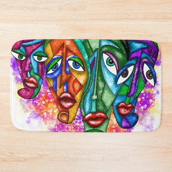 Item preview, Abstract Faces - Abstract Art designed and sold by Patricia Piotrak.