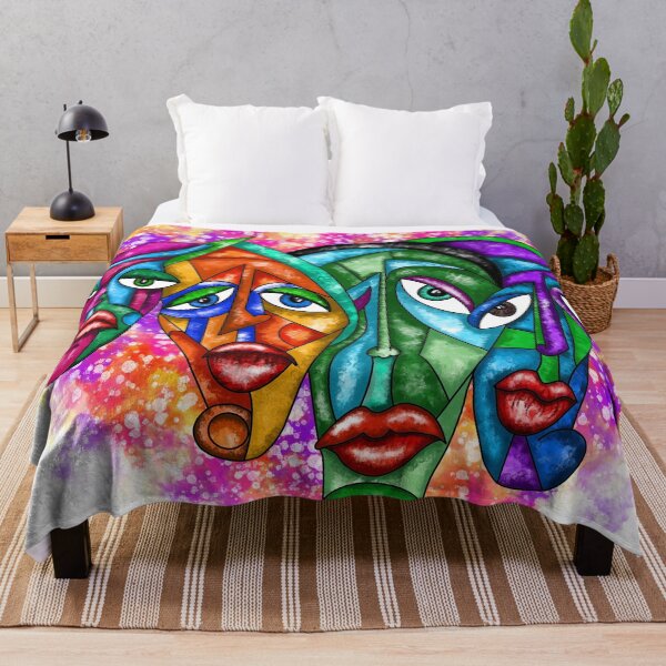 Item preview, Abstract Faces - Abstract Art designed and sold by Patricia Piotrak.