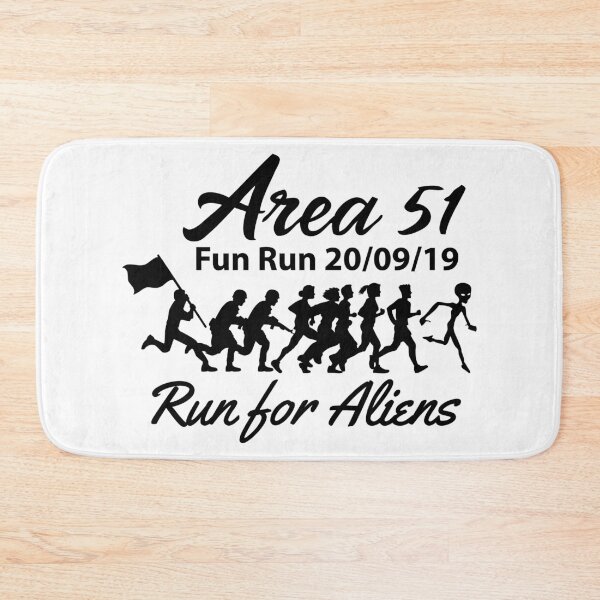 Item preview, Area Alien 51 Fun Run for Aliens designed and sold by Shoebob.