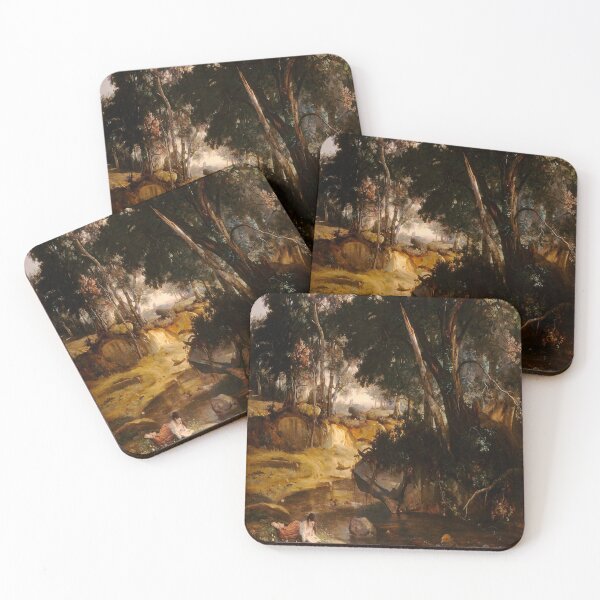 Item preview, View of the Forest of Fontainebleau-Camille Corot designed and sold by LexBauer.
