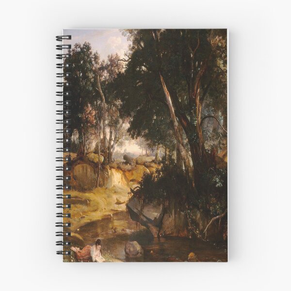 Item preview, View of the Forest of Fontainebleau-Camille Corot designed and sold by LexBauer.