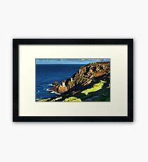 Crown Tin Mines of Botallack Framed Print