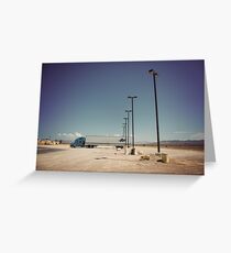 8000 miles USA : On the road 3 Greeting Card