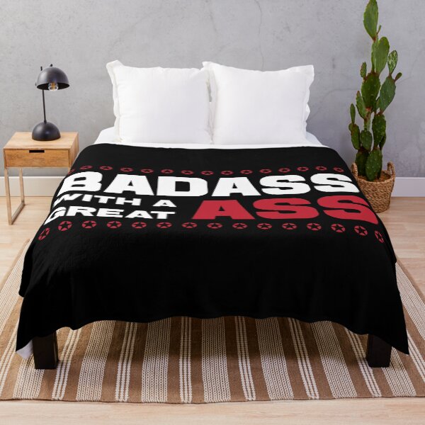 Item preview, BADASS With A Great ASS / Funny Sassy Quote designed and sold by Naumovski.