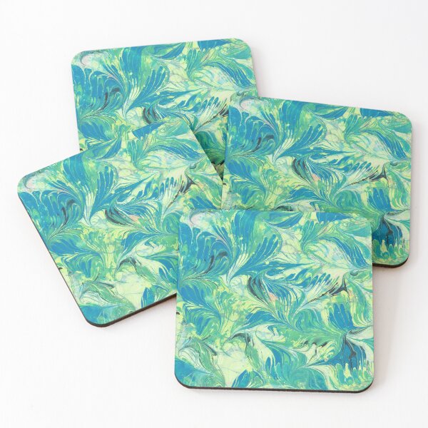 Item preview, Marbled Abstract : Raking Over Hot Coals designed and sold by MarbleCloud.