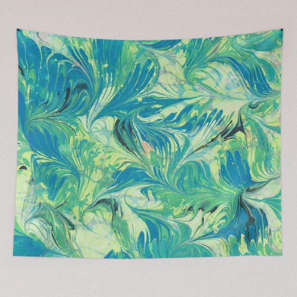 Item preview, Marbled Abstract : Raking Over Hot Coals designed and sold by MarbleCloud.
