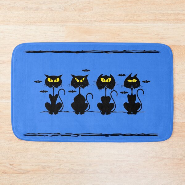 Item preview, 4 Halloween cats designed and sold by Kritzel-Claudi.