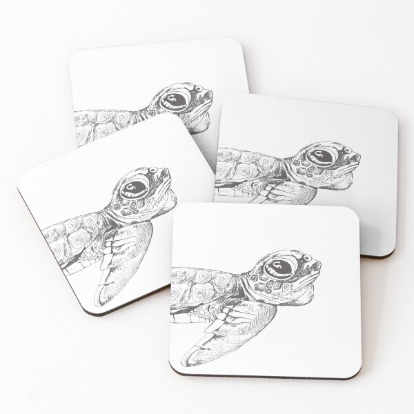 Item preview, Baby Turtle designed and sold by KitCatCards.