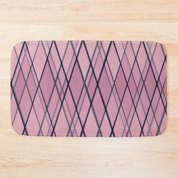 Item preview, Confused Argyle Navy Purple Dusty Rose designed and sold by BlertaDK.