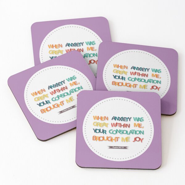 Item preview, Psalm 94:19 designed and sold by Katherine Ann.