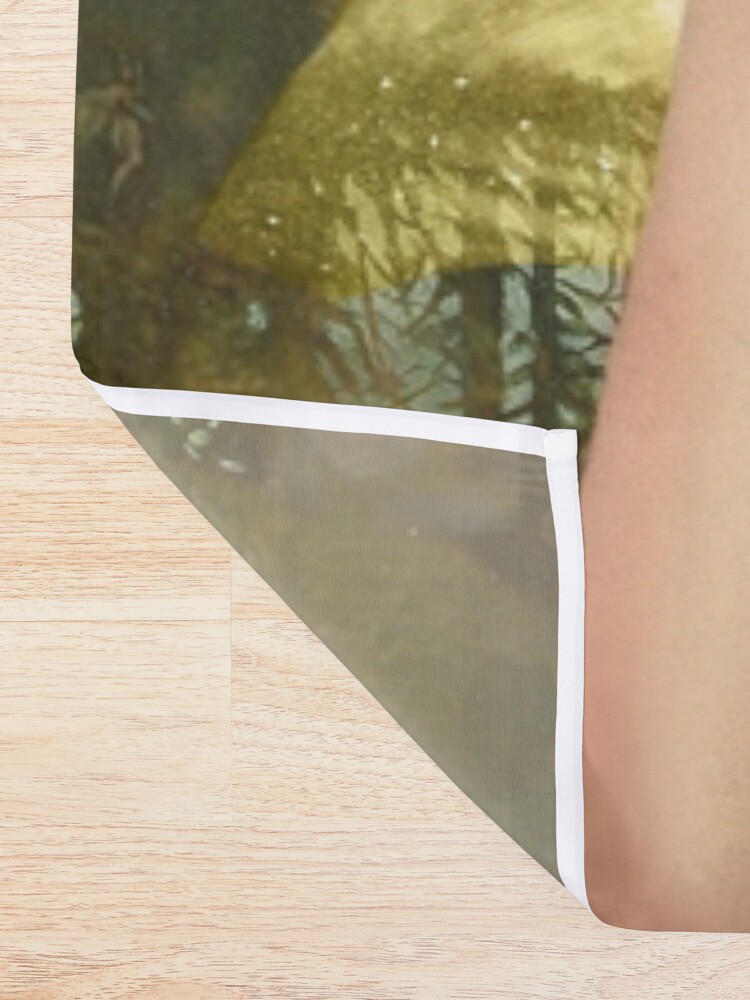 Alternate view of Nine of Pentacles Shower Curtain