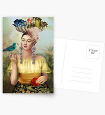 Nine of Pentacles Postcards