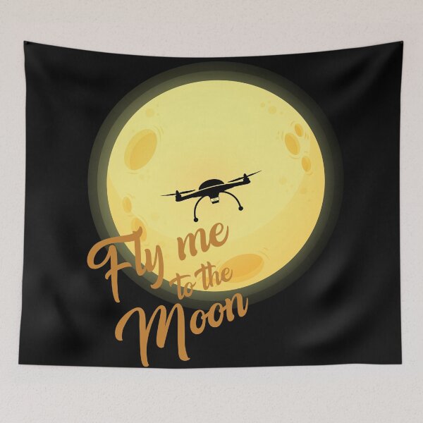 Item preview, Drone Pilot - Fly me to the Moon designed and sold by IslandLakeTree.