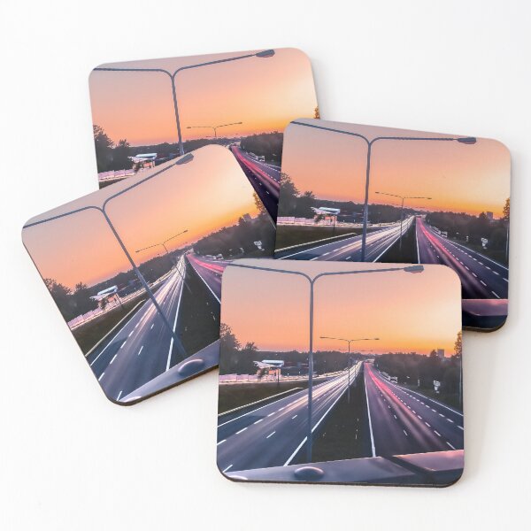 Item preview, Light trail and sunset designed and sold by DoubleArchangel.