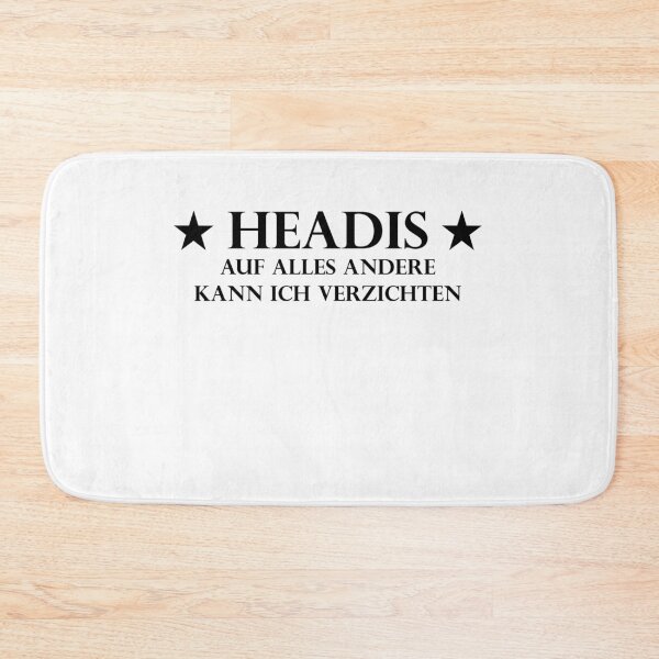 Item preview, Headis, I can do without anything else - Black designed and sold by saechla.