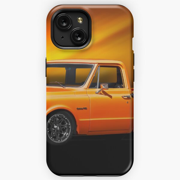 Parents Sitting In The Trunk Of A Pickup Truck iPhone 14 Pro Case