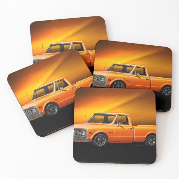Item preview, 1972 Chevrolet Custom10 Pickup 'Mango Madness' designed and sold by DaveKoontz.