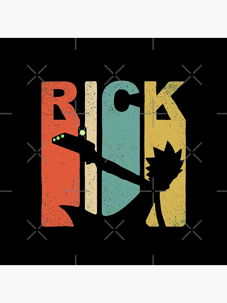 Vintage Rick Sanchez 90s and 80s Style by cartoonice