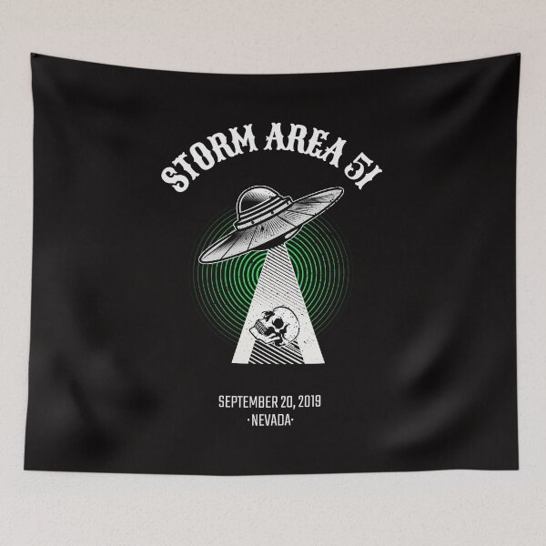 Item preview, Storm Area 51 They Cant Stop All of Us Alien March designed and sold by shoutoutshirtco.