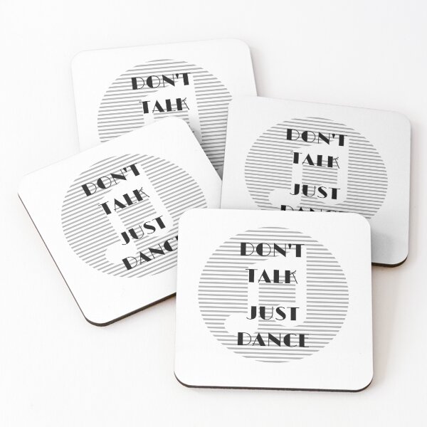 Item preview, Don't Talk, Just Dance designed and sold by RetroCave.