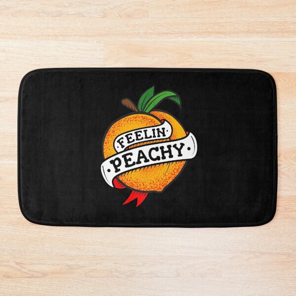 Item preview, Feelin Peachy Tattoo - Retro Peach tattoo designed and sold by propellerhead.