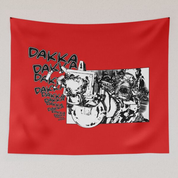 Item preview, Dakka-Dakka Orc!  designed and sold by SideQuest - Scribbled Chaos!.