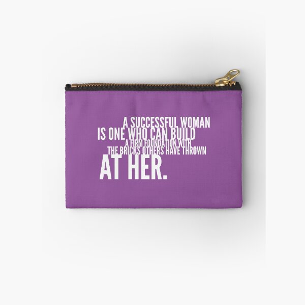 Item preview, A successful woman is one who can build a firm foundation with the bricks others have thrown at her designed and sold by mickeysix.