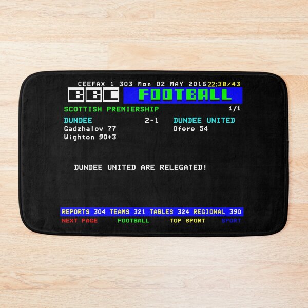 Item preview, Dundee Dundee United 2016 CEEFAX  designed and sold by boxoflyrics.