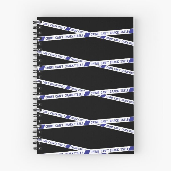 Item preview, Crime can't crack itself designed and sold by DesignByMH.