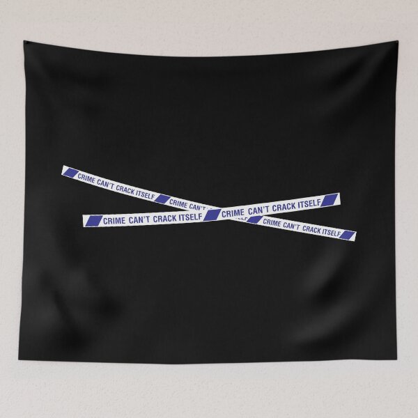 Item preview, Crime can't crack itself designed and sold by DesignByMH.