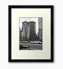 Taxi Framed Print