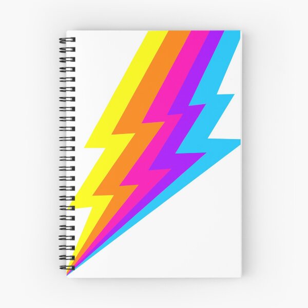Item preview, Neon Rainbow lightning bolt designed and sold by dddesignsnj.