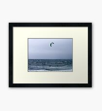 A Breezy Day Framed Print
