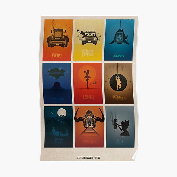 Films de Spielberg Poster