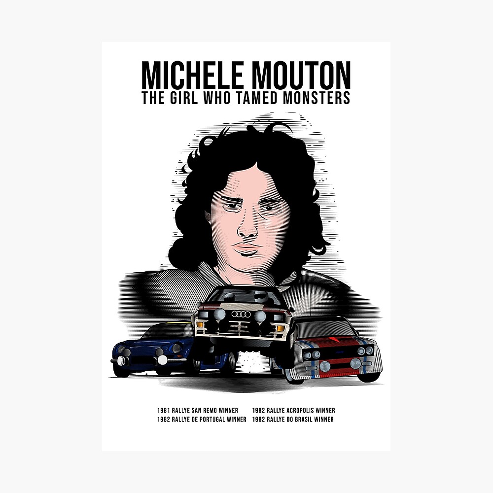 Michele Mouton Poster Poster Von Icrdesigns Redbubble