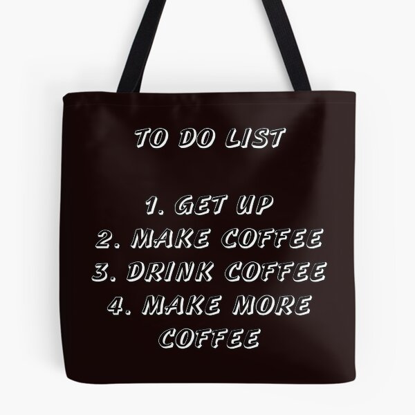 Item preview, Coffee To Do List designed and sold by StudioN.
