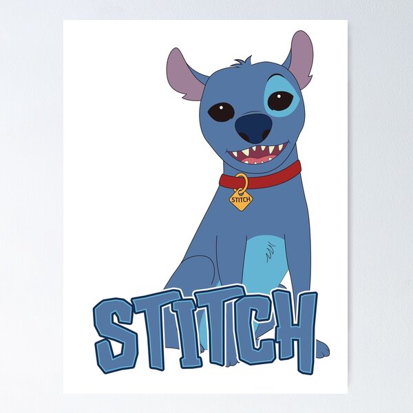 Stitch Poster, Lilo et Stitch, Stitch Art, Stitch Print, Aquarelle, Disney  Poster, Girl Room Art, Kid Wall Art, Type 2, Dorm Art -  France