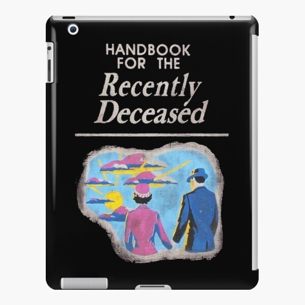 Book iPad case- shops Handbook for the Recently Deceased - Beetle Juice case - for iPad mini 1, 2, 3, 4