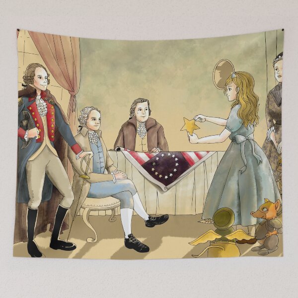 Item preview, Tammy Meets Betsy Ross And George Washington designed and sold by reynoldjay.