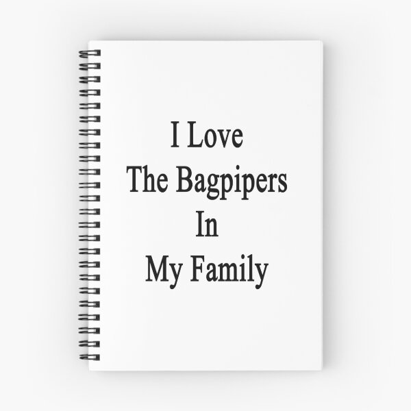 Item preview, I Love The Bagpipers In My Family  designed and sold by supernova23.