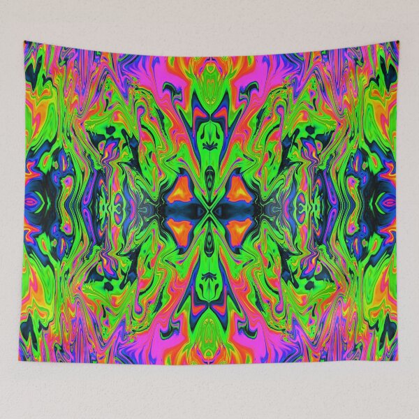 Item preview, Psychedelic Spill 2 designed and sold by Discordant Dreams Art.