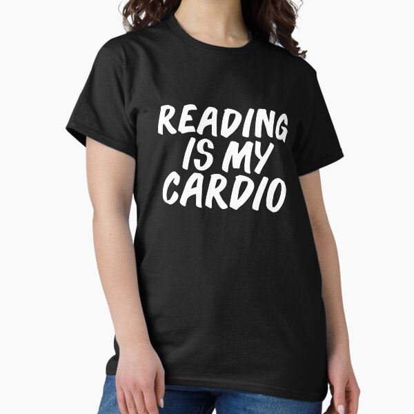 Vista previa del artículo con la obra «Leer es mi Cardio Book Club Book Worm Read», diseñado y vendido por losttribe.