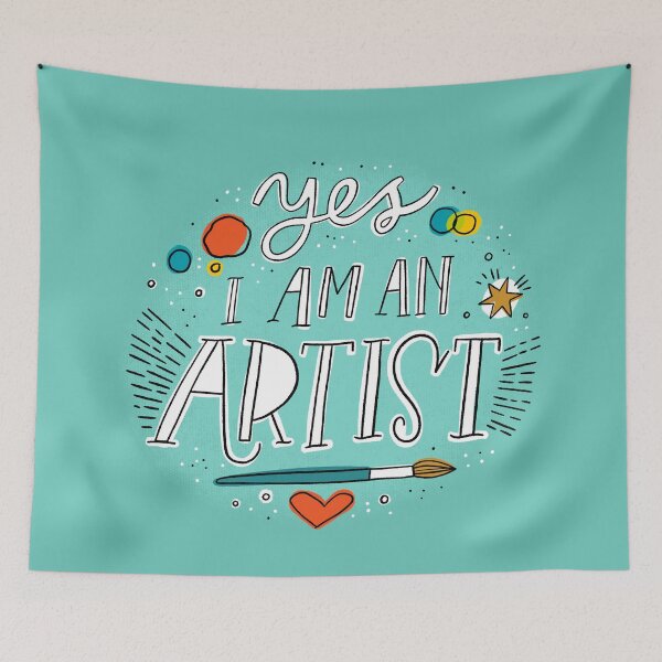 Item preview, Yes I am an Artist designed and sold by CynthiaFxo.