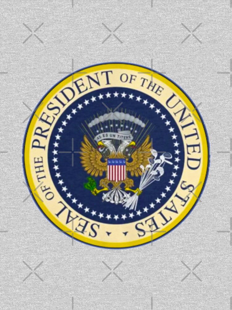 Fake Presidential Seal Tee With Golf Clubs, 45 Es Un Titre, and Russian Eagle. by poland-ball
