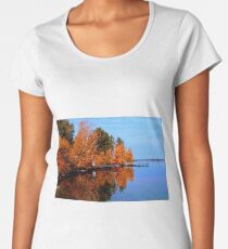 Autumnal Reflections Premium Scoop T-Shirt