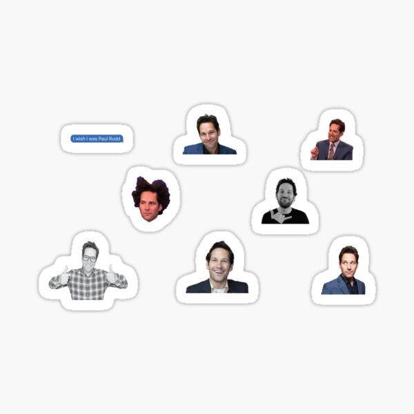 Artikel-Vorschau von Ich wünschte, ich wäre Paul Rudd,, designt und verkauft von Amanda Sullivent.