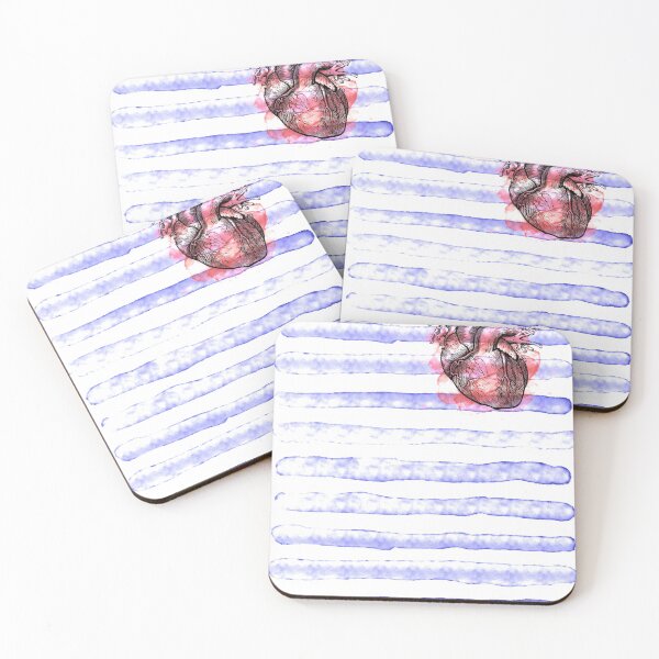 Item preview, Striped heart designed and sold by Ursula Lopez Sorribes.